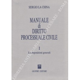 Manuale di diritto processuale civile