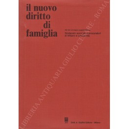 Il nuovo diritto di famiglia