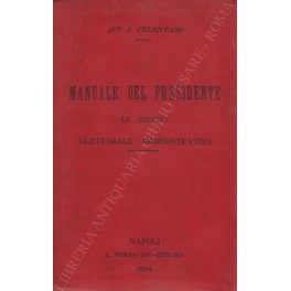 Manuale del Presidente di seggio elettorale amministrativo