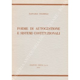 Forme di autogestione e sistemi costituzionali