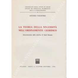 La teoria della necessità nell'ordinamento giuridico