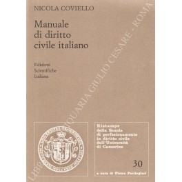 Manuale di diritto civile italiano