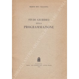 Studi giuridici sulla programmazione