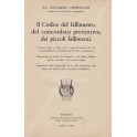 Il Codice del fallimento, del concordato preventivo, dei piccoli fallimenti 