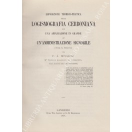 Esposizione teorico pratica della logismografia cerboniana