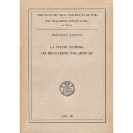 La natura giuridica dei regolamenti parlamentari