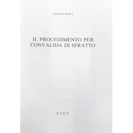 Il procedimento per convalida di sfratto