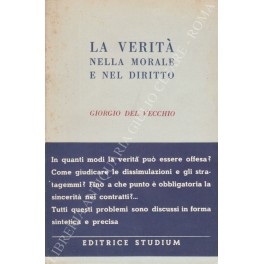 La verità nella morale e nel diritto