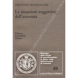 Le situazioni soggettive dell'azionista