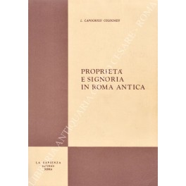 Proprietà e signoria in Roma antica