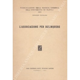 L'associazione per delinquere