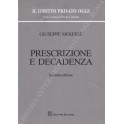 Prescrizione e decadenza