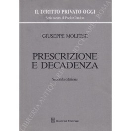 Prescrizione e decadenza