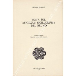 Nota sul Sigillus sigillorum del Bruno