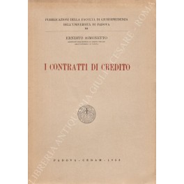 I contratti di credito