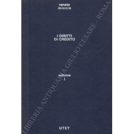 I diritti di credito. Vol. I - Lineamenti generali