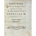 governo della toscana sotto leopoldo