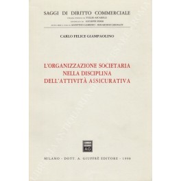 L'organizzazione societaria nella discipina dell'attività