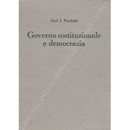 Governo costituzionale e democrazia