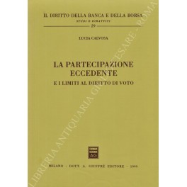 La partecipazione eccedente e i limiti al diritto di voto