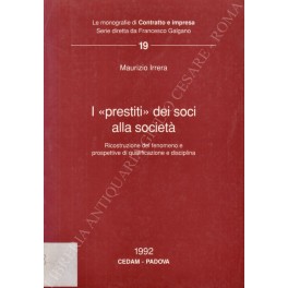 I prestiti dei soci alla società