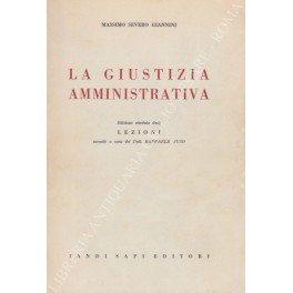 La giustizia amministrativa. 