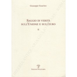 Saggio di verità sull'Unione e sull'euro