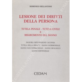 Lesione dei diritti della persona. Tutela penale - tutela civile