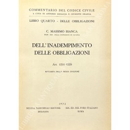 Dell'inadempimento delle obbligazioni. Art. 1218-1229