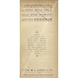 La donna nella vita e nelle opere di Giacomo Leopardi