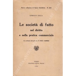 Le società di fatto nel diritto e nella pratica commerciale