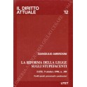 La riforma della legge sugli stupefacenti