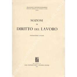 Nozioni di Diritto del lavoro