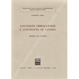 Assunzioni obbligatorie e contratto di lavoro