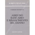 Assegno bancario e risarcimento del danno