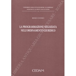 La programmazione negoziata nell'ordinamento giuridico