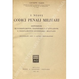 I nuovi codici penali militari