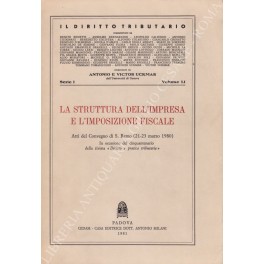 La struttura dell'impresa e l'imposizione fiscale