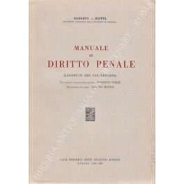 Manuale di diritto penale