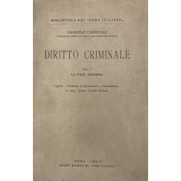 Diritto criminale