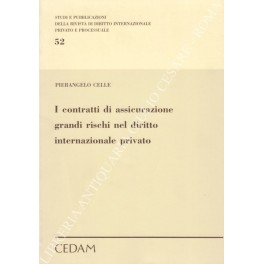 I contratti di assicurazione grandi rischi nel diritto internazionale privato