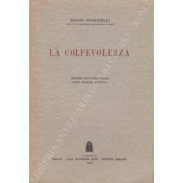 La colpevolezza