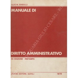 Manuale di diritto amministrativo