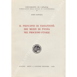 Il principio di tassatività dei mezzi di prova