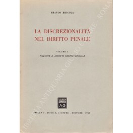 La discrezionalità nel diritto penale