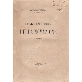 Sulla dottrina della novazione