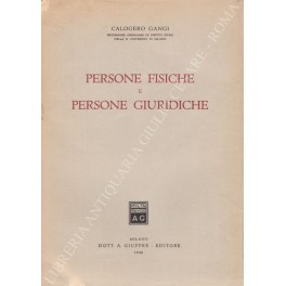 Persone fisiche e persone giuridiche