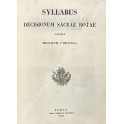 Syllabus decisionum sacrae rotae