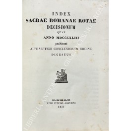 Index sacrae romanae rotae decisionum