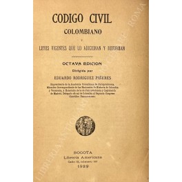 Codigo civil colombiano